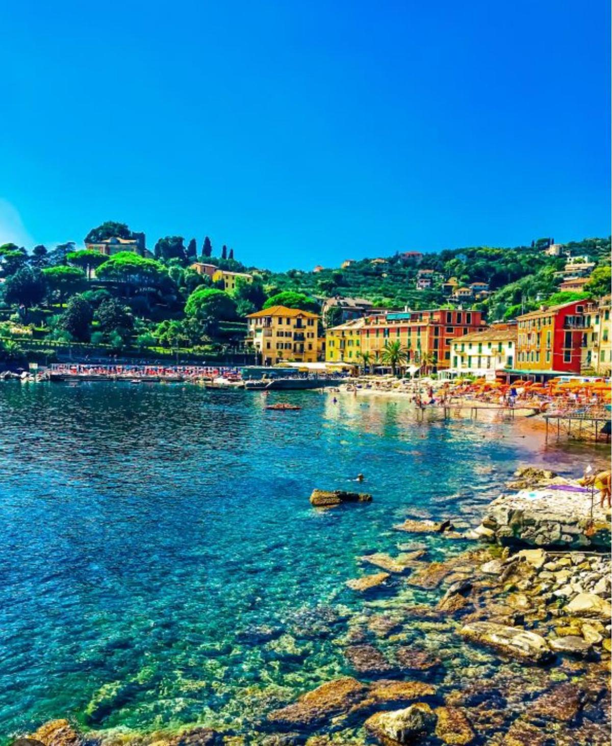 Elegant House By The Sea Rapallo - 50 Meters From The Beach ,Near Portofino Exterior photo